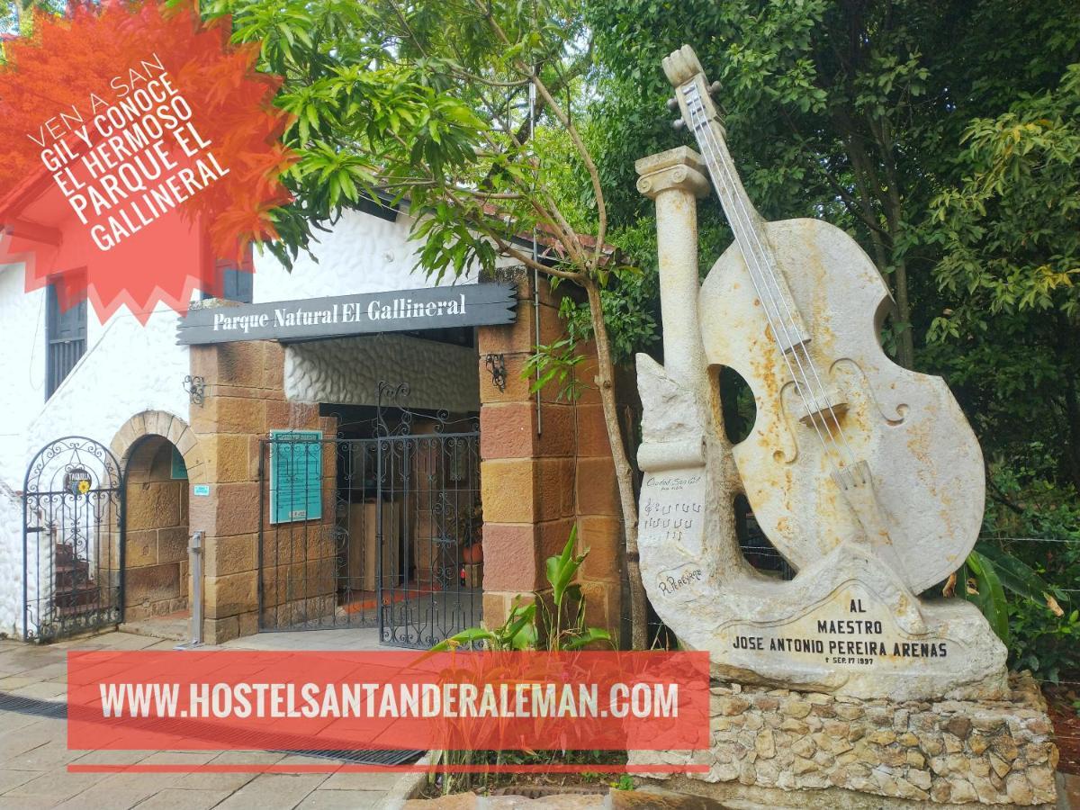 Santander Aleman Hostel San Gil Buitenkant foto